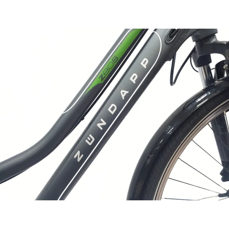 Elektryczny Rower Trekkingowy 28 ALU Bagażnik Wspomaganie 3 Tryby Damski