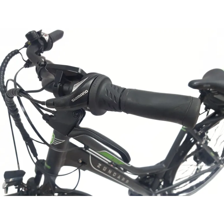 Elektryczny Rower Trekkingowy 28 ALU Bagażnik Wspomaganie 3 Tryby Damski