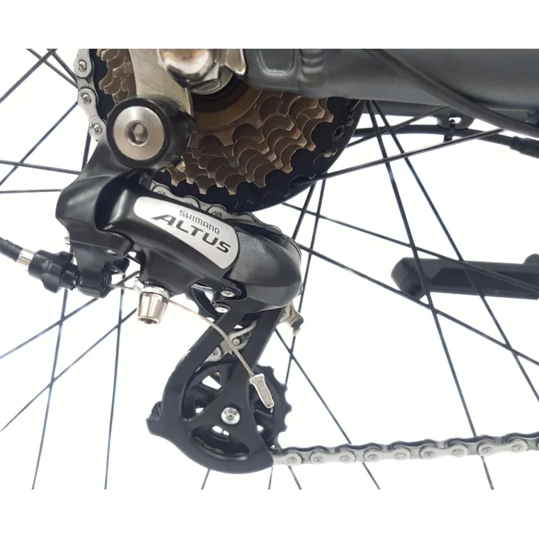 Elektryczny Rower Trekkingowy 28 ALU Bagażnik Wspomaganie 3 Tryby Damski