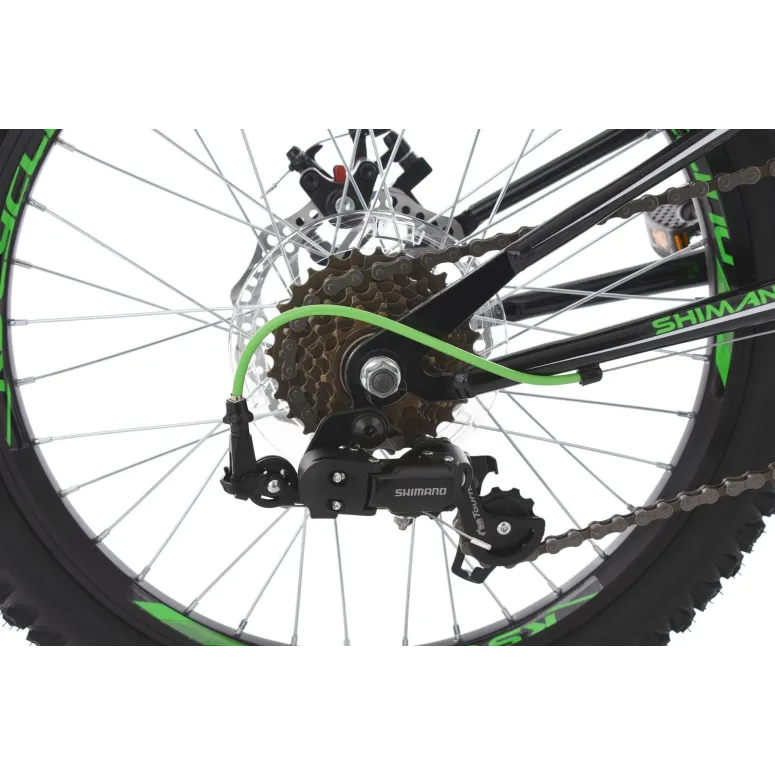 Rower Górski Dziecięcy 20 Chłopięcy Hamulce Tarczowe Mechaniczne MTB Góral