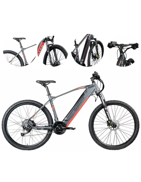 Elektryczny Rower Górski 27,5 ALU Męski Damski Hydraulika Wspomaganie Altus