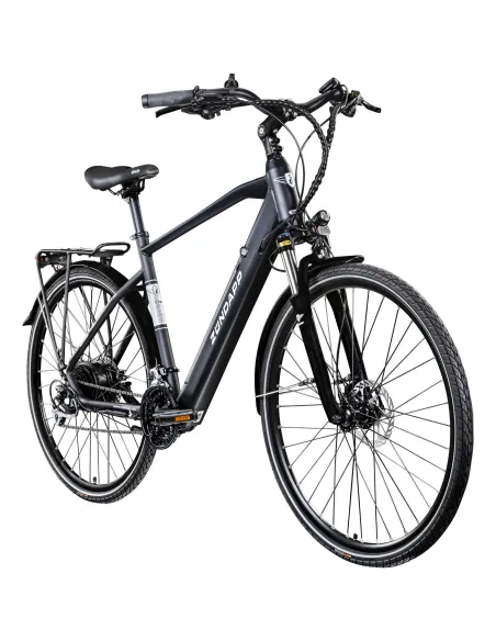 Elektryczny Rower Trekking Męski 28 Alu Wspomaganie Altus Hydraulika Cyngle