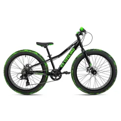 Rower Fatbike Uniwersalny 24 Grube Opony ALU Tarcze