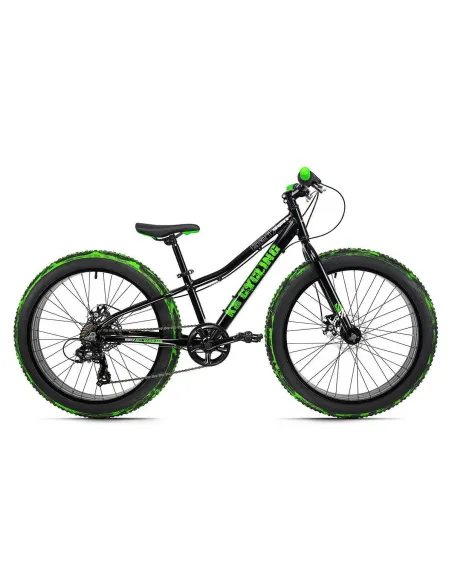 Rower Fatbike Uniwersalny 24 Grube Opony ALU Tarcze