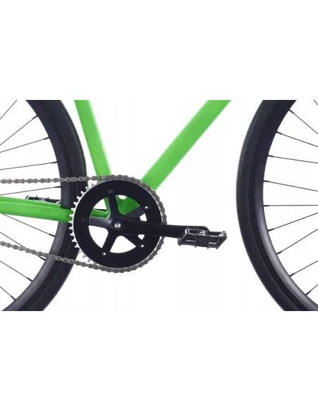 Rower Ostre Koło FIXIE Floater 28 Kolarzówka Green