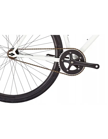 Rower Ostre Koło UNISEX 28 WOLNOBIEG BIAŁY Kolarka