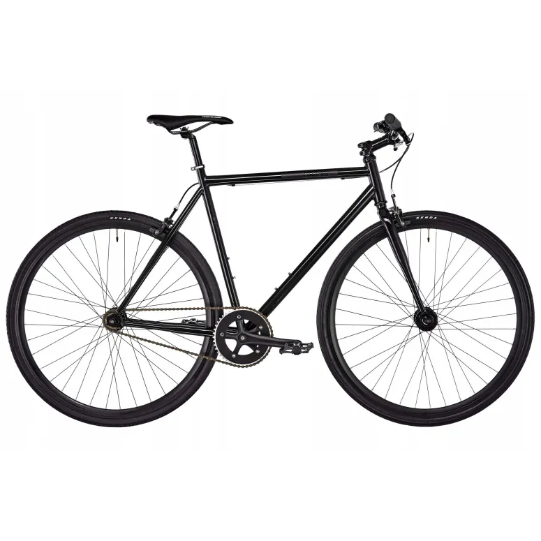 Rower Ostre koło Czarny Męski 28 WOLNOBIEG