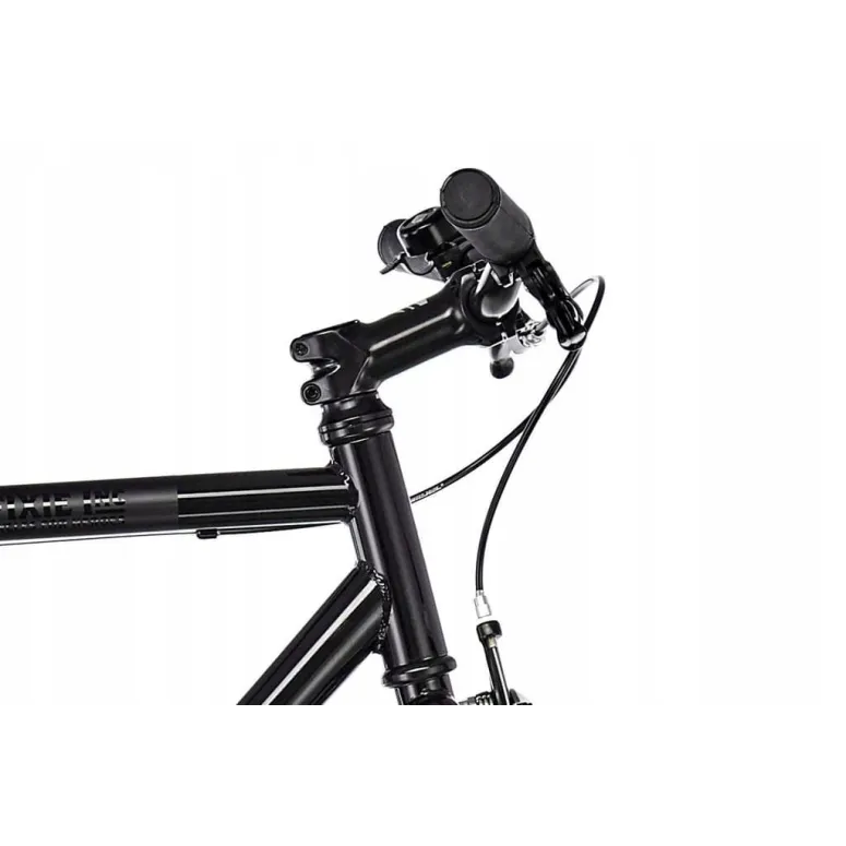 Rower Ostre koło Czarny Męski 28 WOLNOBIEG