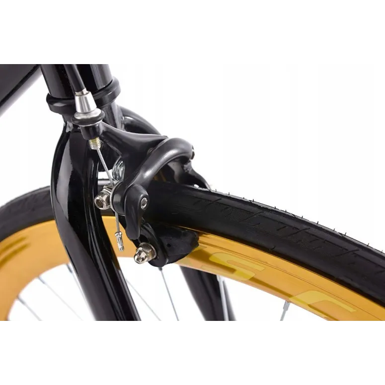 Rower Męski Ostre Koło 28 Wolnobieg Singlespeed