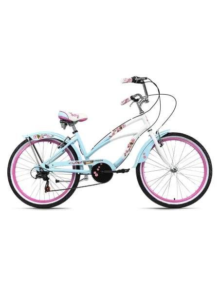 Dziecięcy Rower Miejski Beach Cruiser 24 Aluminium