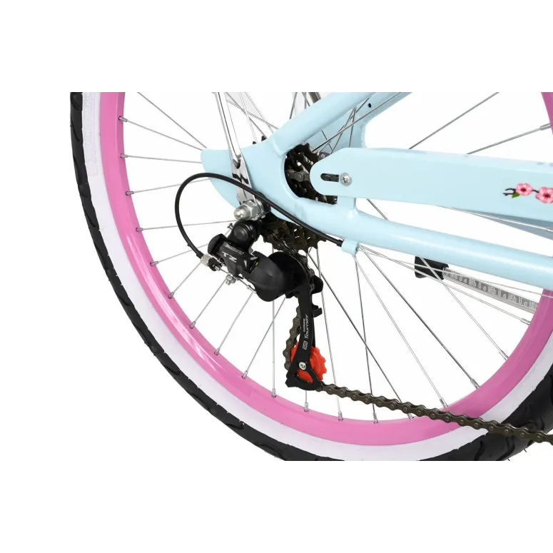 Dziecięcy Rower Miejski Beach Cruiser 24 Aluminium