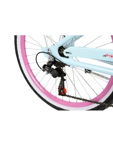 Dziecięcy Rower Miejski Beach Cruiser 24 Aluminium