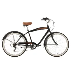 Męski Rower Beach Crusier 26 Miejski Vintage Retro