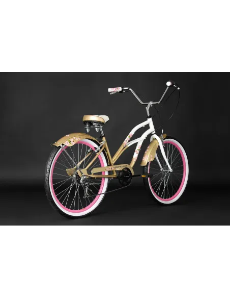 Damski Rower Beach Cruiser Miejski 26 Młodzieżowy