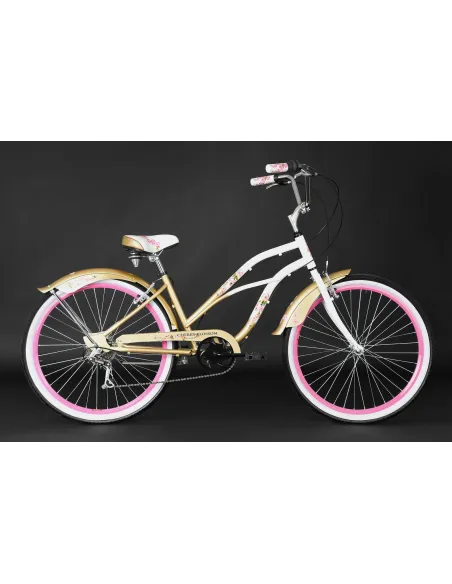 Damski Rower Beach Cruiser Miejski 26 Młodzieżowy