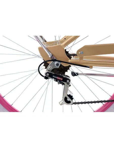 Damski Rower Beach Cruiser Miejski 26 Młodzieżowy