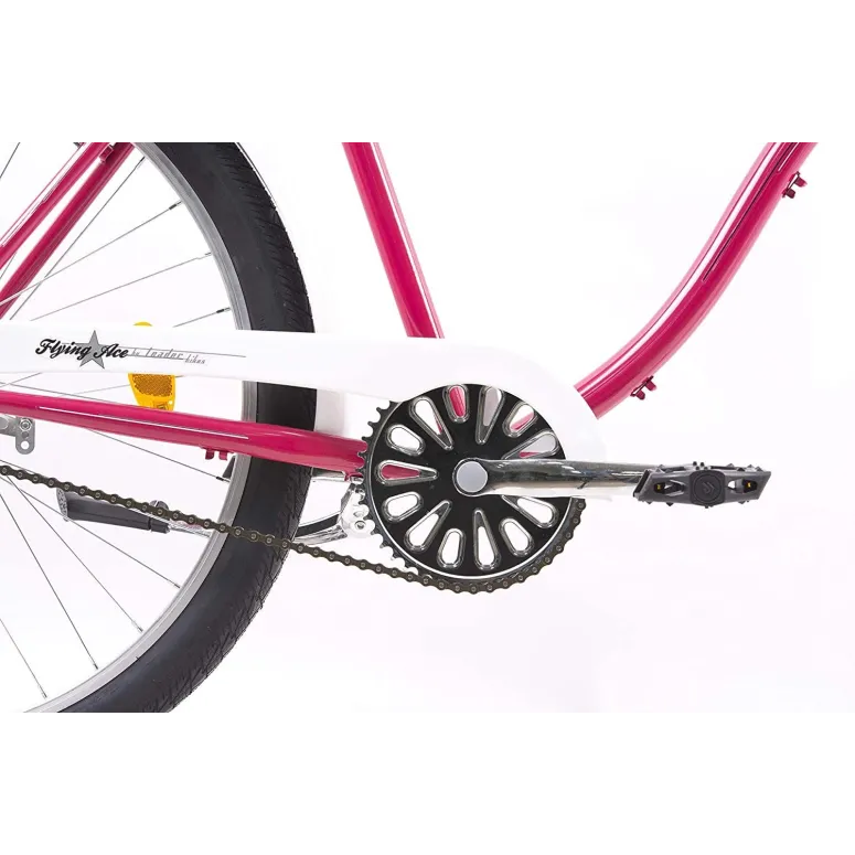 Rower Beach Cruiser 26 Damski Światła Błotniki