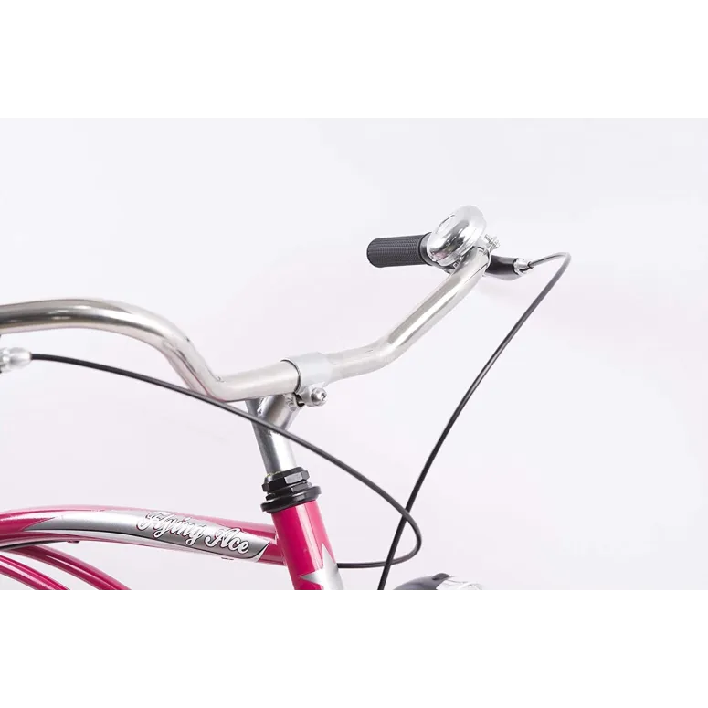 Rower Beach Cruiser 26 Damski Światła Błotniki