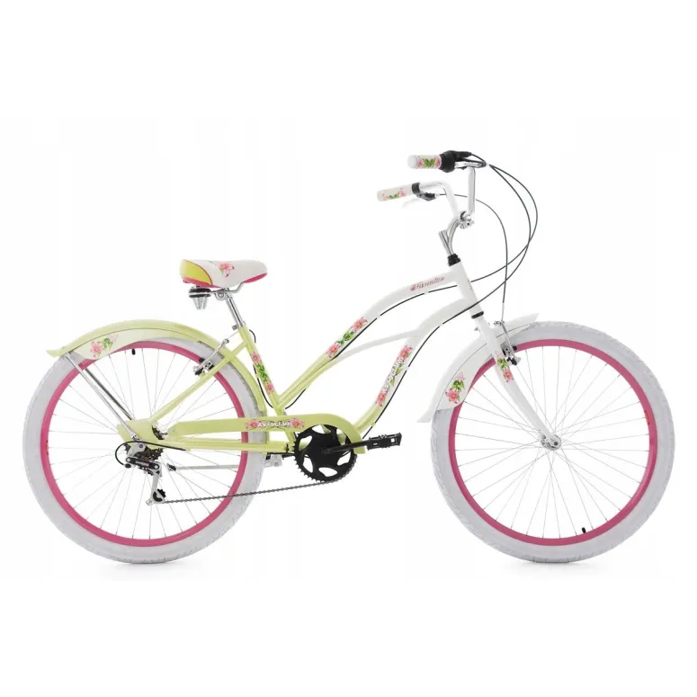 Rower Beach Cruiser 26 Damski 6 Biegów Błotnik