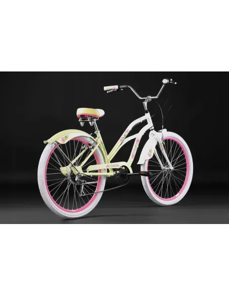 Rower Beach Cruiser 26 Damski 6 Biegów Błotnik