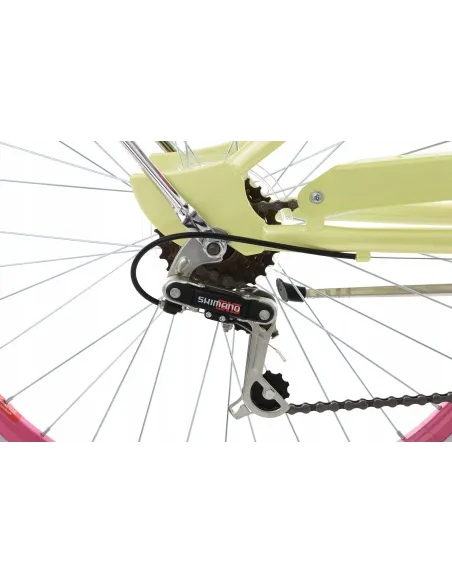 Rower Beach Cruiser 26 Damski 6 Biegów Błotnik