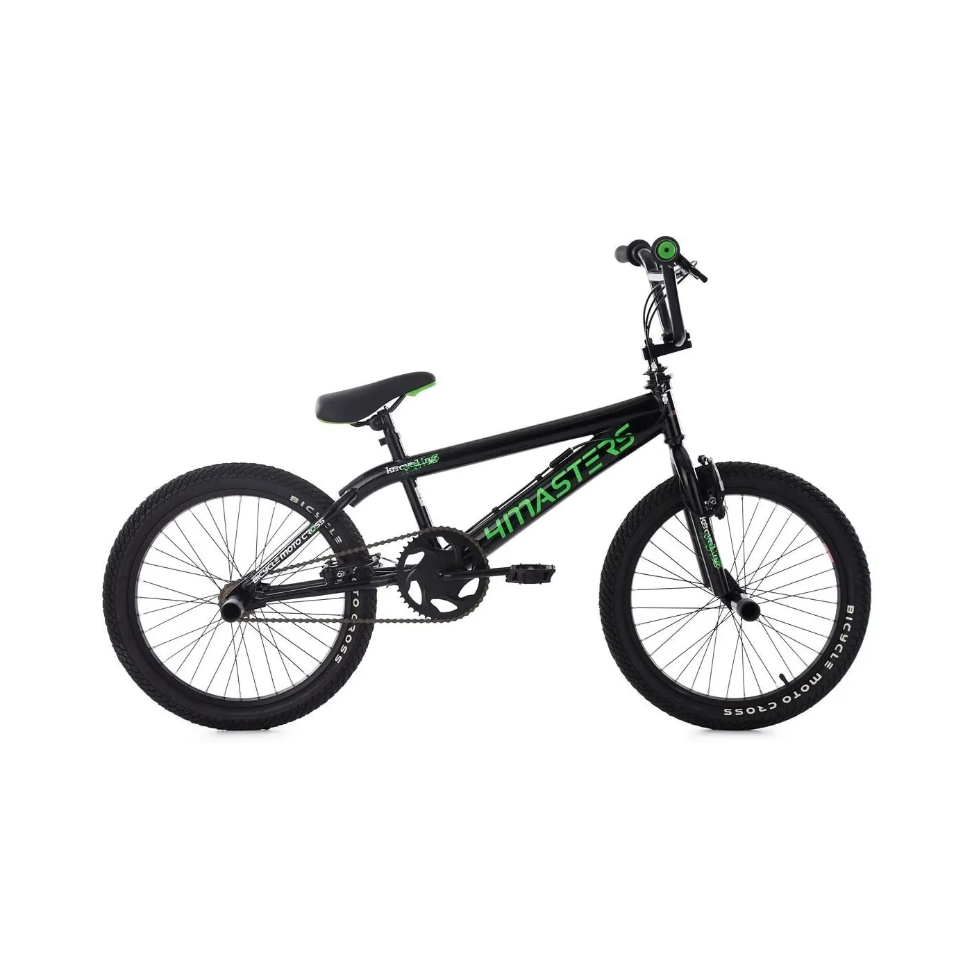 Uniwersalny Rower BMX 20 Obrotowa Kierownica Pegi