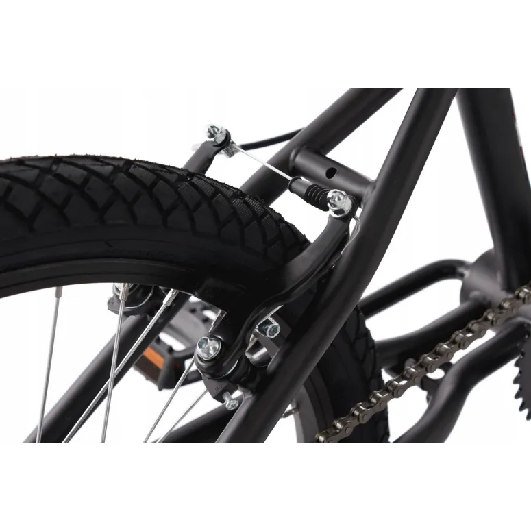 Rower BMX Młodzieżowy 20 Pegi Chłopięcy Rotor 360 V-brake Wyczynowy Stalowy