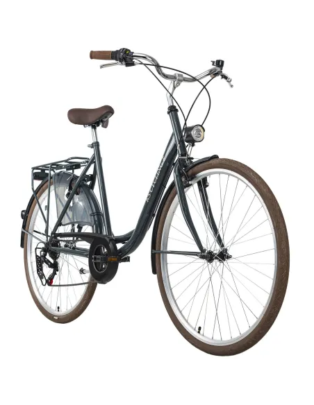 Damski Rower Miejski 28 Damka 6 Biegów Bagażnik - 3