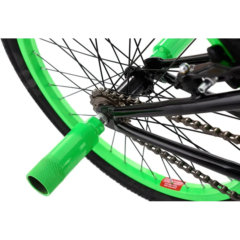 Rower BMX 20 Młodzieżowy Chłopięcy Tricków Pegi