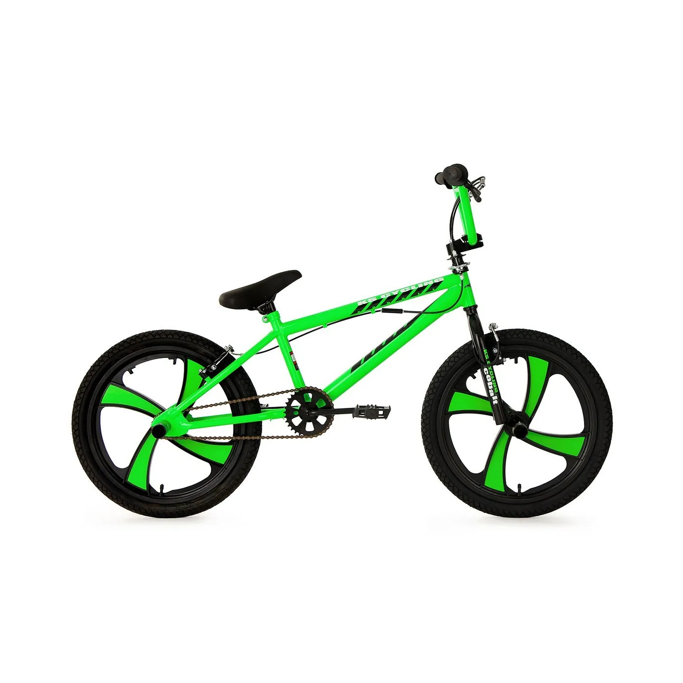 Rower BMX Młodzieżowy 20 Obrotowa Kierownica Pegi