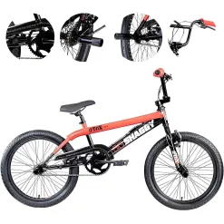 Rower BMX Uniwersalny 20 Kierownica Obrotowa Wyczynowy Młodzieżowy Dzwonek