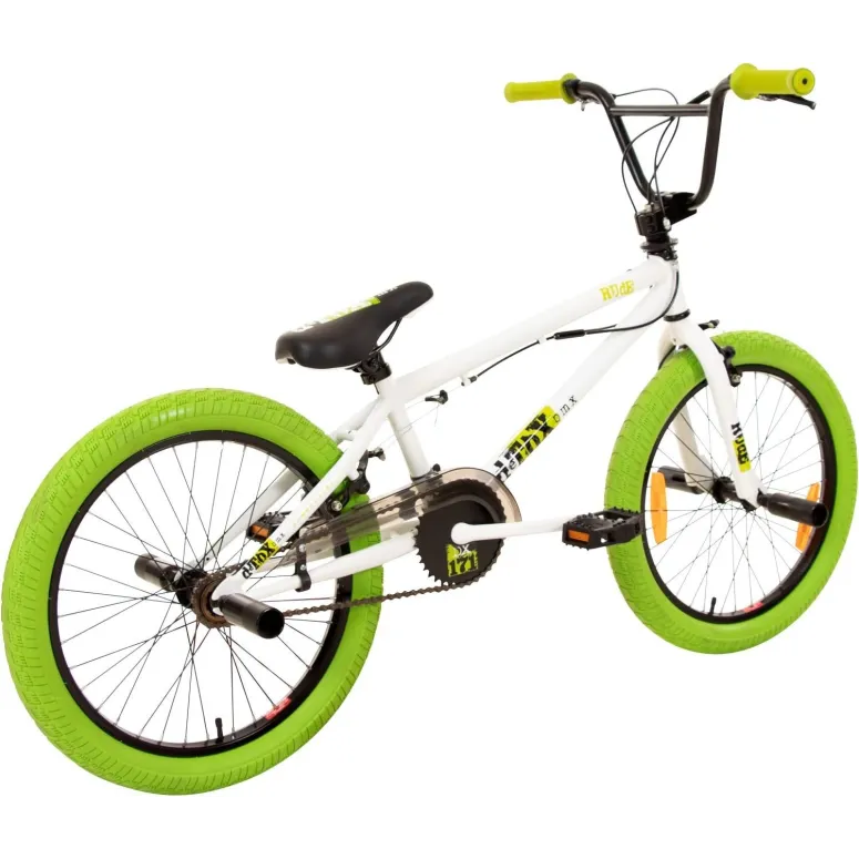 Rower BMX Miejski 20" Stal V-brake Dzwonek Odblaski Pegi x4 Młodzieżowy