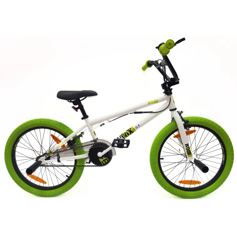 Rower BMX Miejski 20" Stal V-brake Dzwonek Odblaski Pegi x4 Młodzieżowy