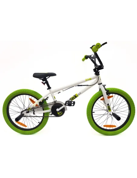 Rower BMX Miejski 20" Stal V-brake Dzwonek Odblaski Pegi x4 Młodzieżowy