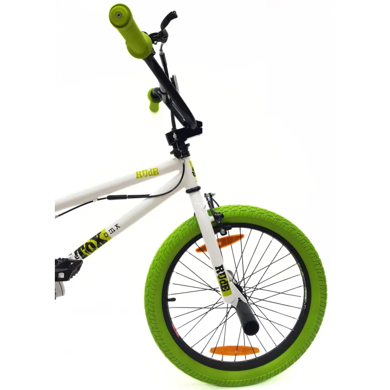 Rower BMX Miejski 20" Stal V-brake Dzwonek Odblaski Pegi x4 Młodzieżowy