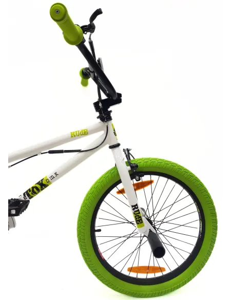 Rower BMX Miejski 20" Stal V-brake Dzwonek Odblaski Pegi x4 Młodzieżowy