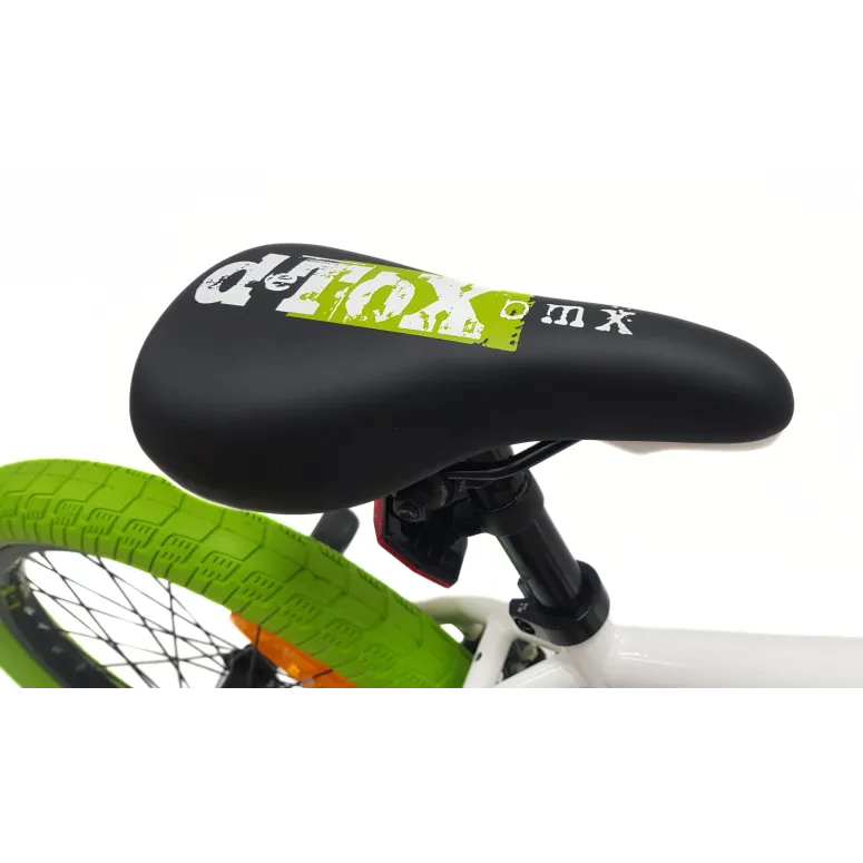 Rower BMX Miejski 20" Stal V-brake Dzwonek Odblaski Pegi x4 Młodzieżowy