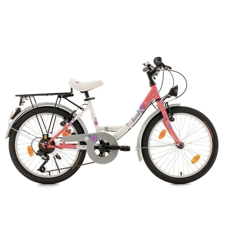 Dziewczęcy Rowerek Miejski 20 Dziecięcy 6 Biegów