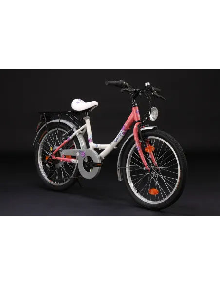 Dziewczęcy Rowerek Miejski 20 Dziecięcy 6 Biegów