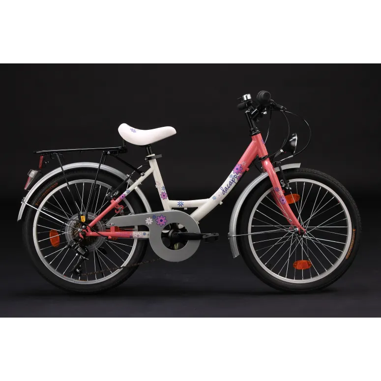 Dziewczęcy Rowerek Miejski 20 Dziecięcy 6 Biegów