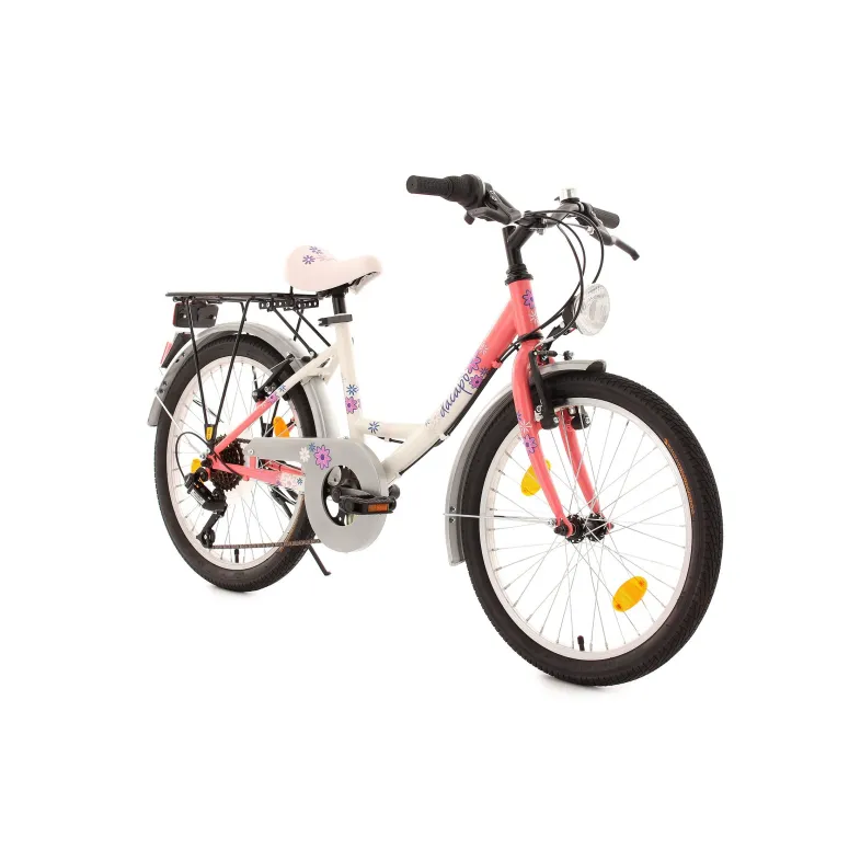 Dziewczęcy Rowerek Miejski 20 Dziecięcy 6 Biegów