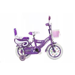 Rower Dziecięcy Dziewczynki BMX 14 Koła Boczne
