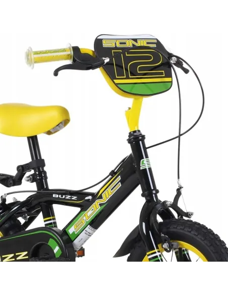 Rowerek Dziecięcy Sonic Chłopca 12 Koła Boczne