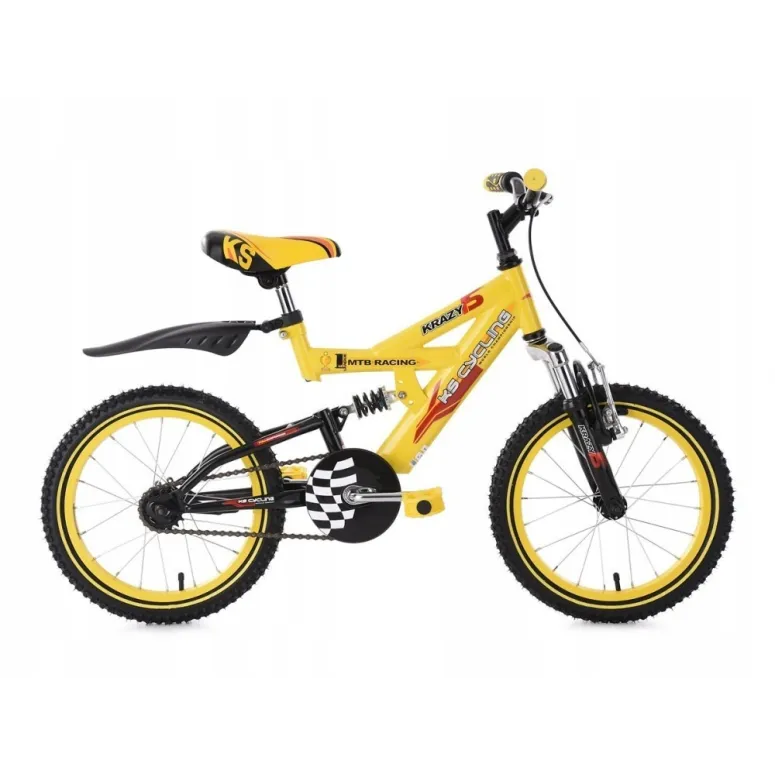 Dziecięcy Rower Górski Amortyzacja 16 Chłopięcy