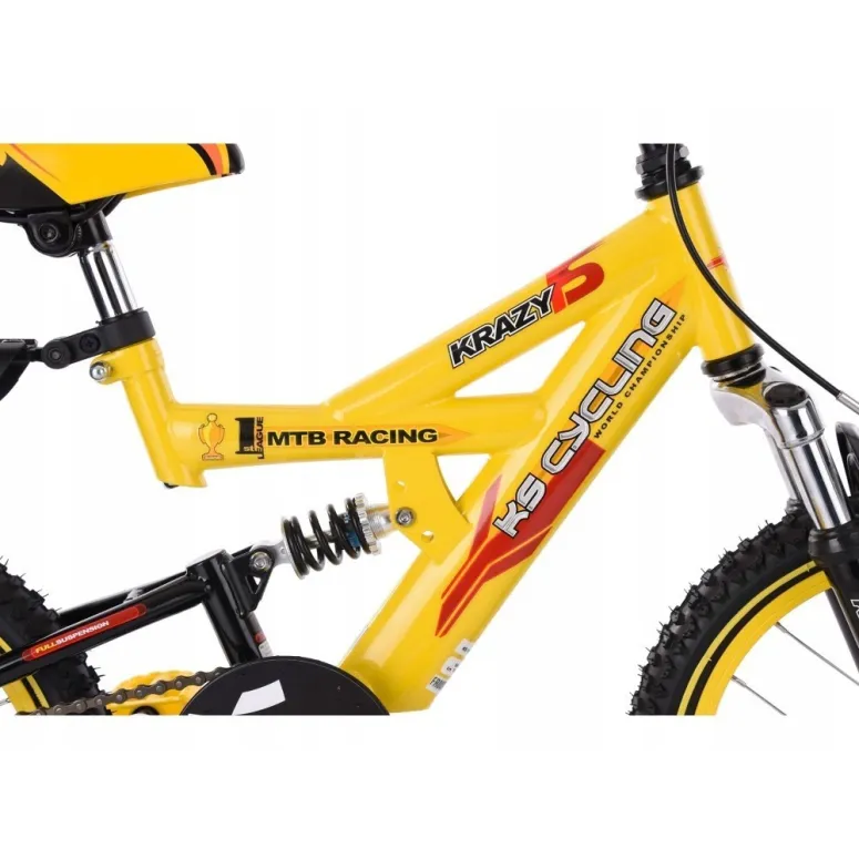 Dziecięcy Rower Górski Amortyzacja 16 Chłopięcy