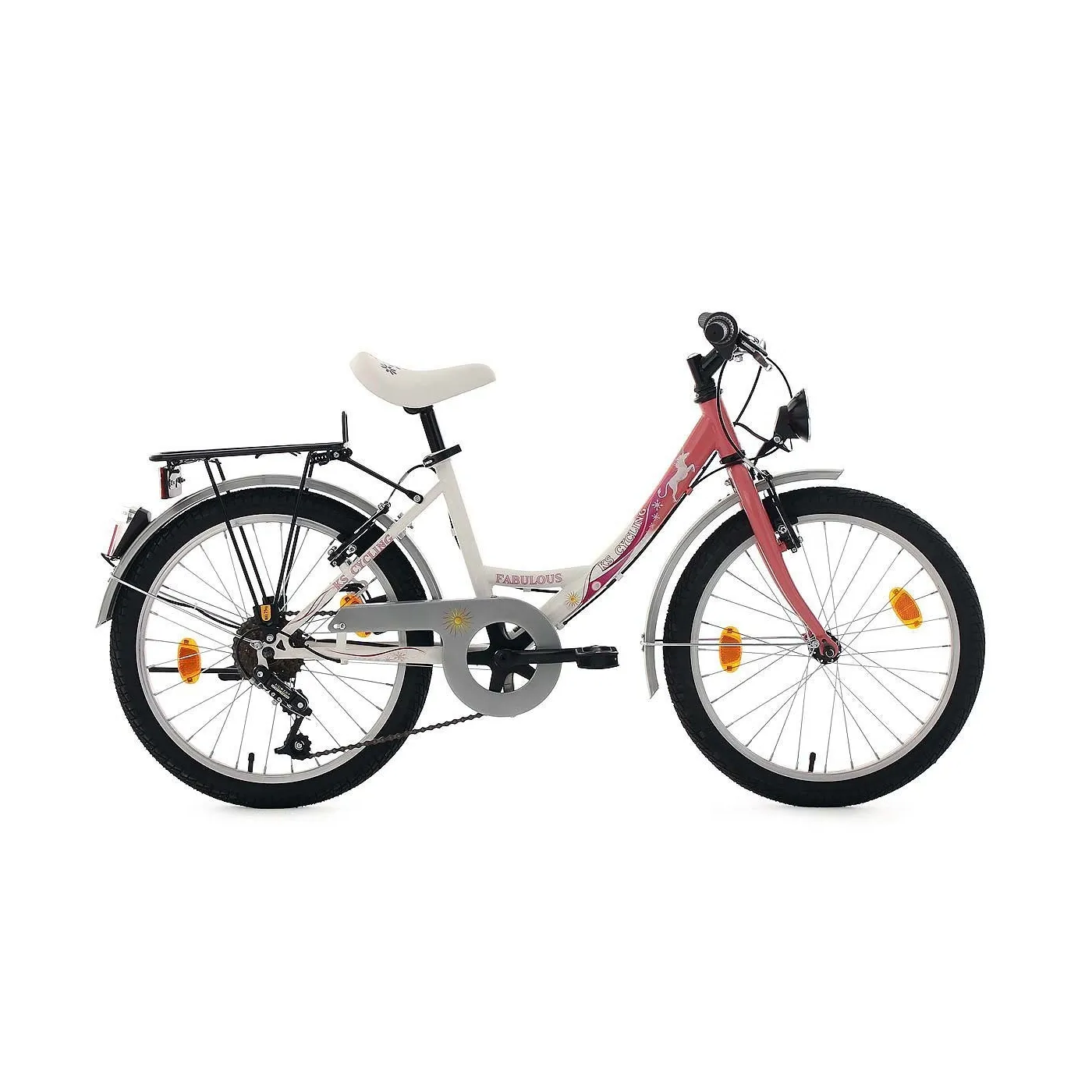 Dziecięcy Rowerek Miejski 20 Dziewczynki Stylowy