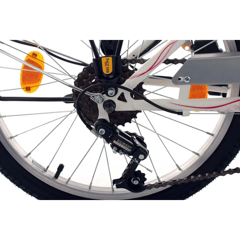 Dziecięcy Rowerek Miejski 20 Dziewczynki Stylowy