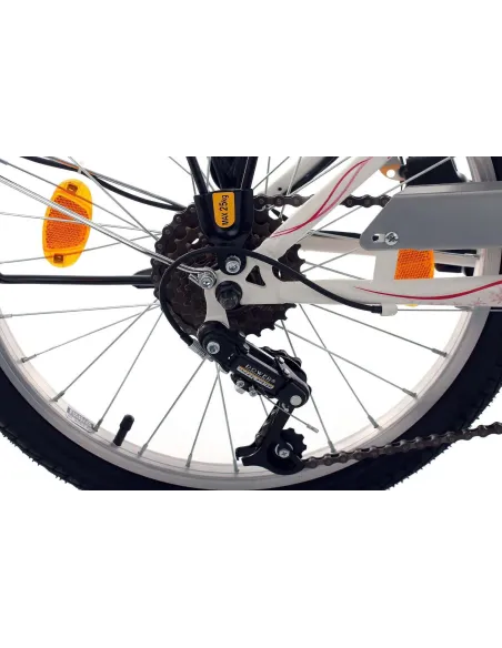 Dziecięcy Rowerek Miejski 20 Dziewczynki Stylowy