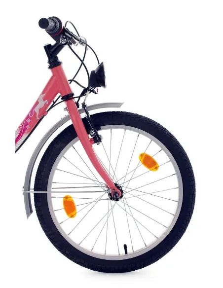 Dziecięcy Rowerek Miejski 20 Dziewczynki Stylowy