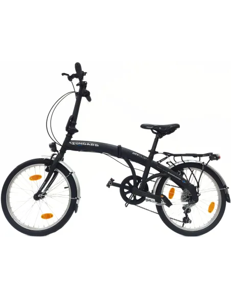 Rower Składany Miejski 20 Revo Męski Damski Dzwonek Oświetlenie Bagażnik